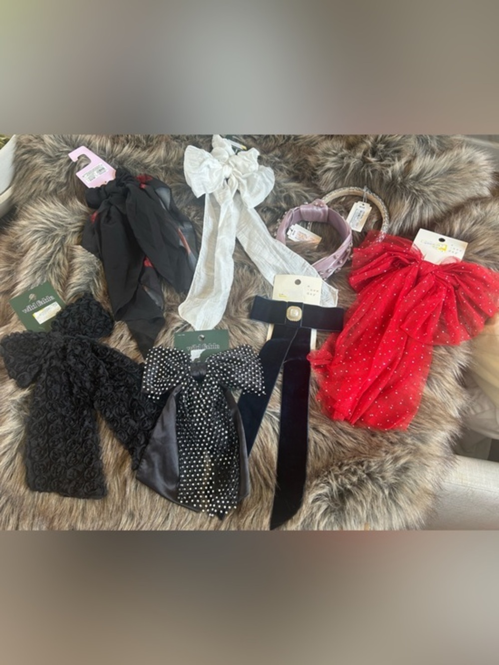NWT Target Assorted Women's Hair Accessories 8 Piece Bundle